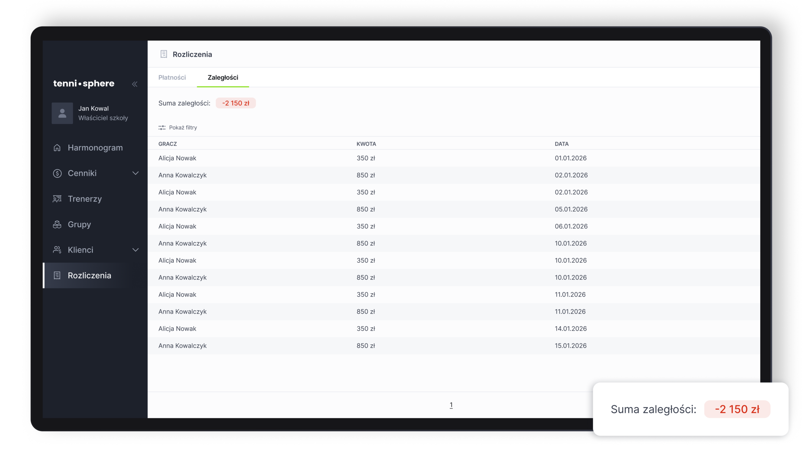 2-platnosci online w systemie